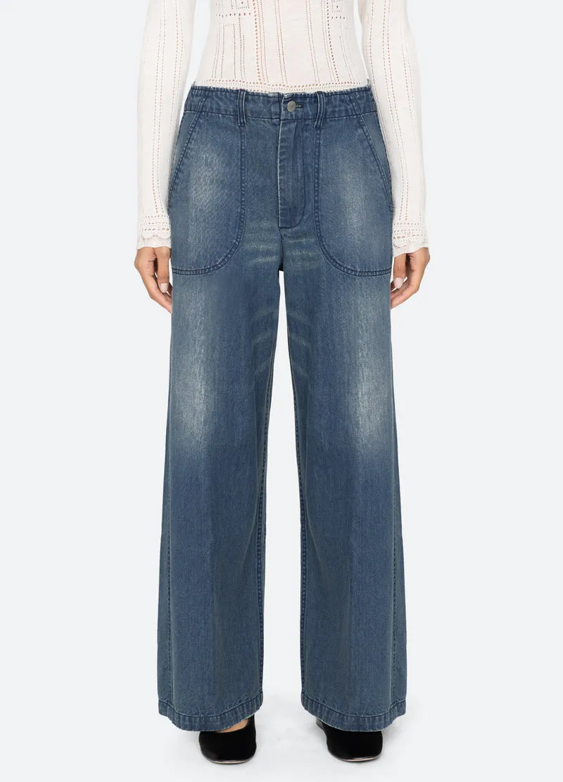 Amari Wide Leg Relaxed Jean