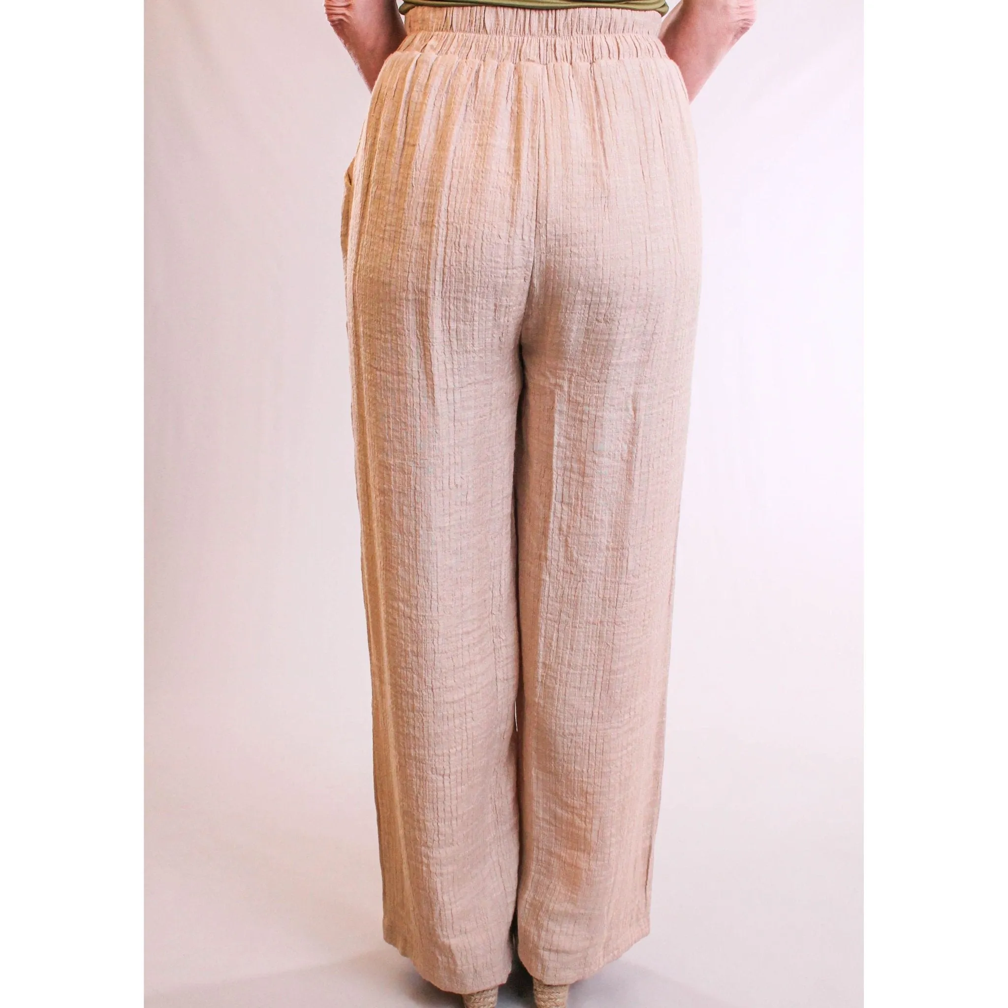 Blu Pepper High Rise Wide Leg Pants