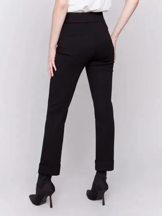 Cuffed Ponte Pant