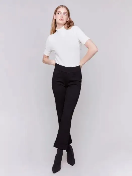 Cuffed Ponte Pant