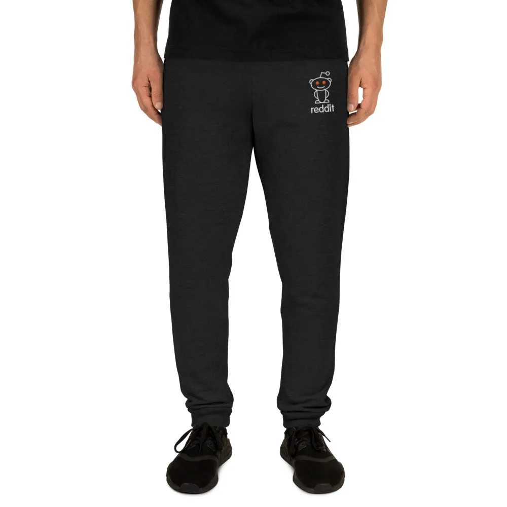 Embroidery Reading Robot Robot Logo - Unisex Sweatpants