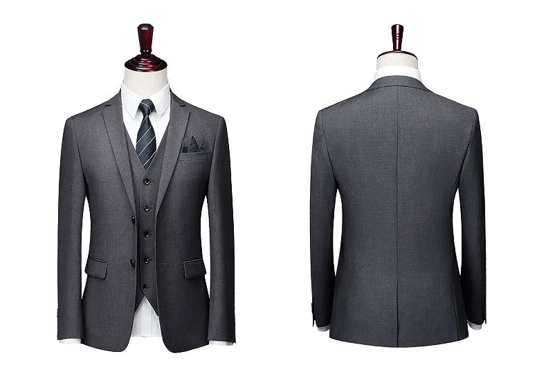 Grey Slimfit Suit