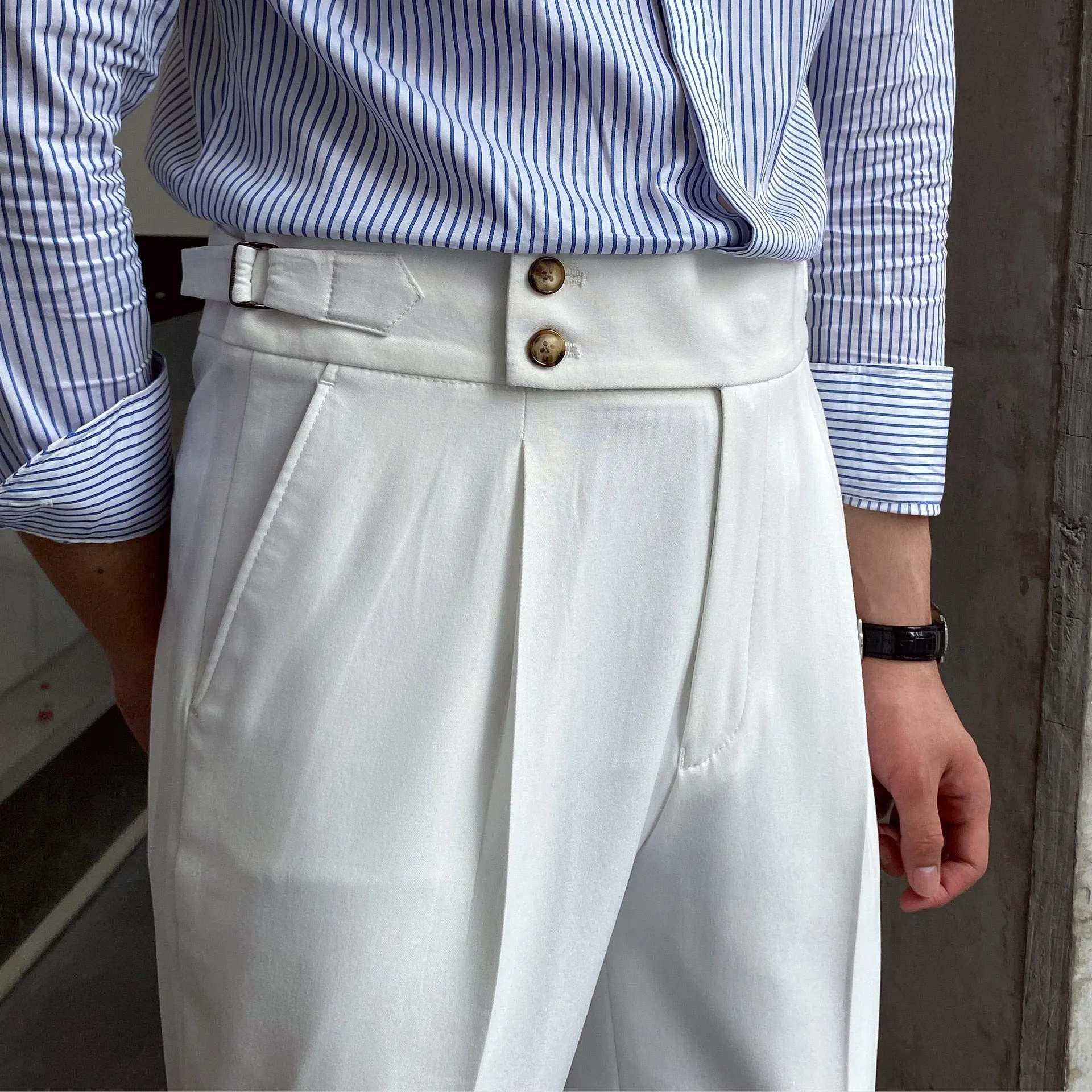 High Waist Trousers