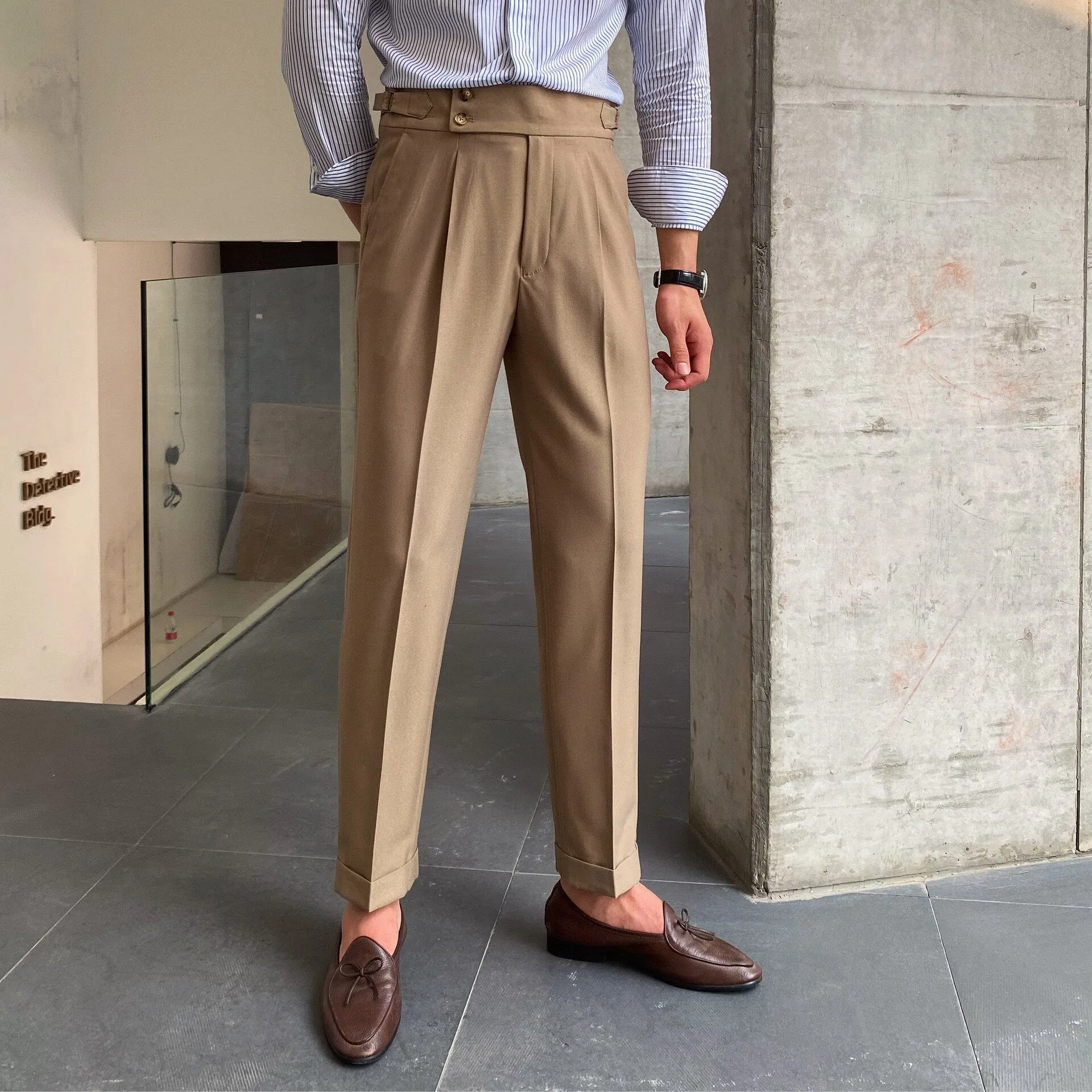 High Waist Trousers