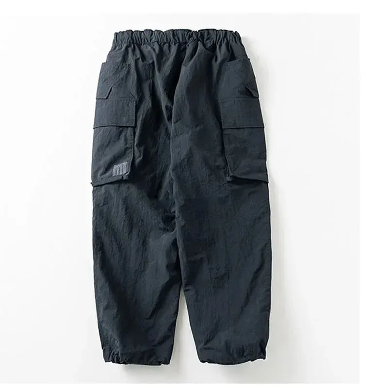 Japanese Trendy Waterproof Sports Pants - Casual Loose Fitting