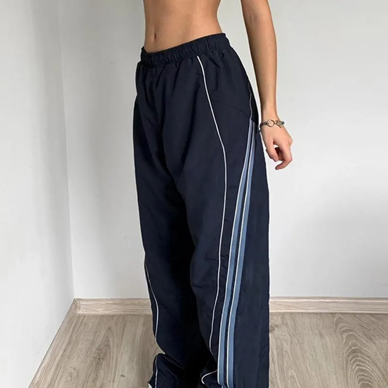 Kenadi Striped Casual Woven Trousers