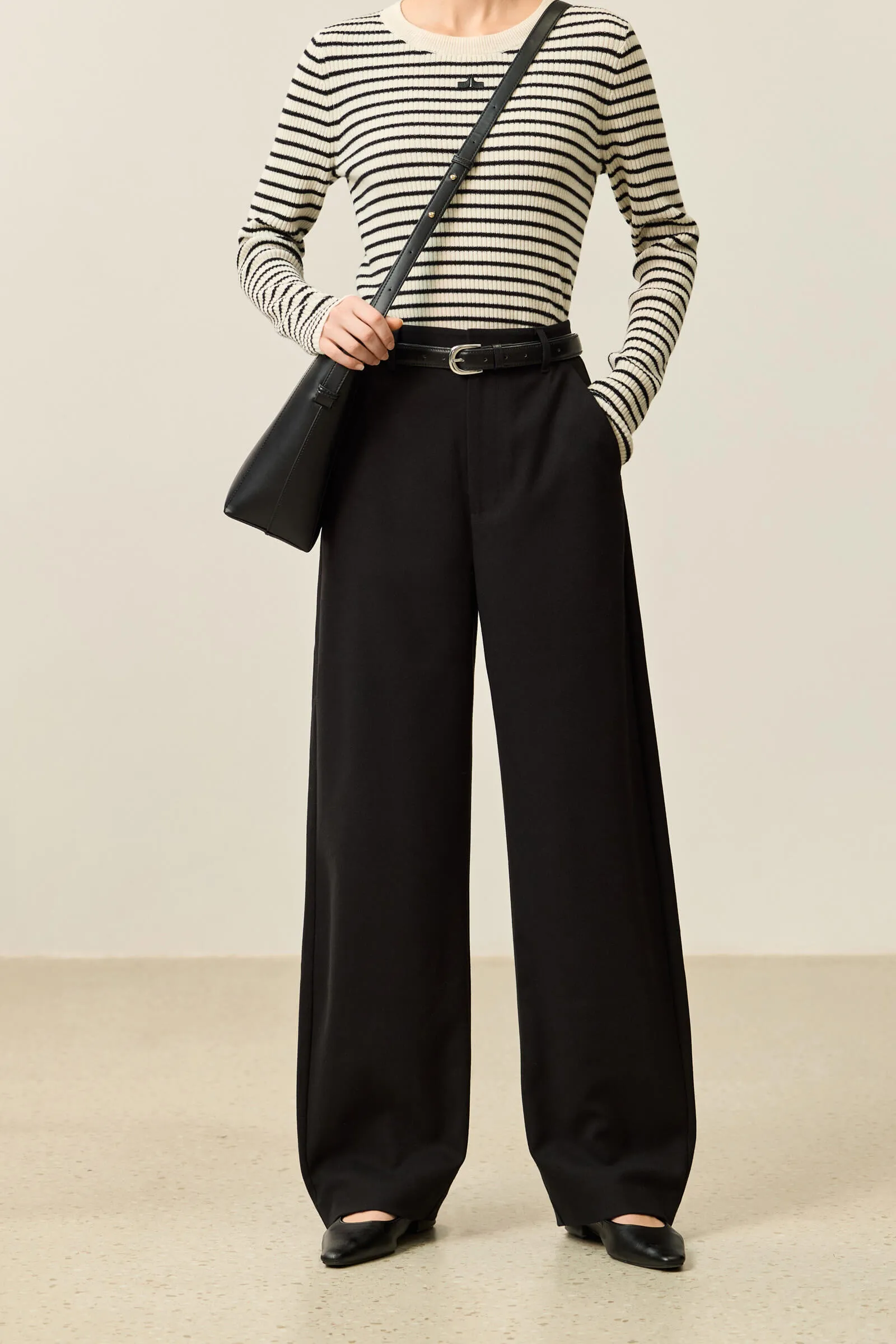 LILY Casual Brushed Banana Pants