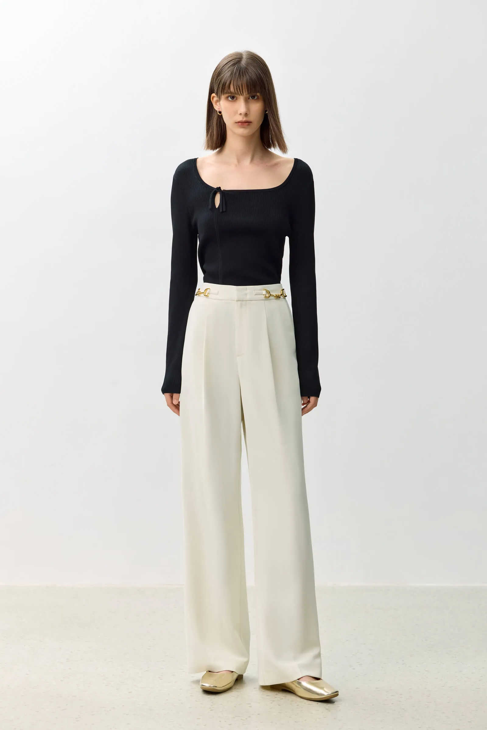 LILY Chic High-Waisted Pants