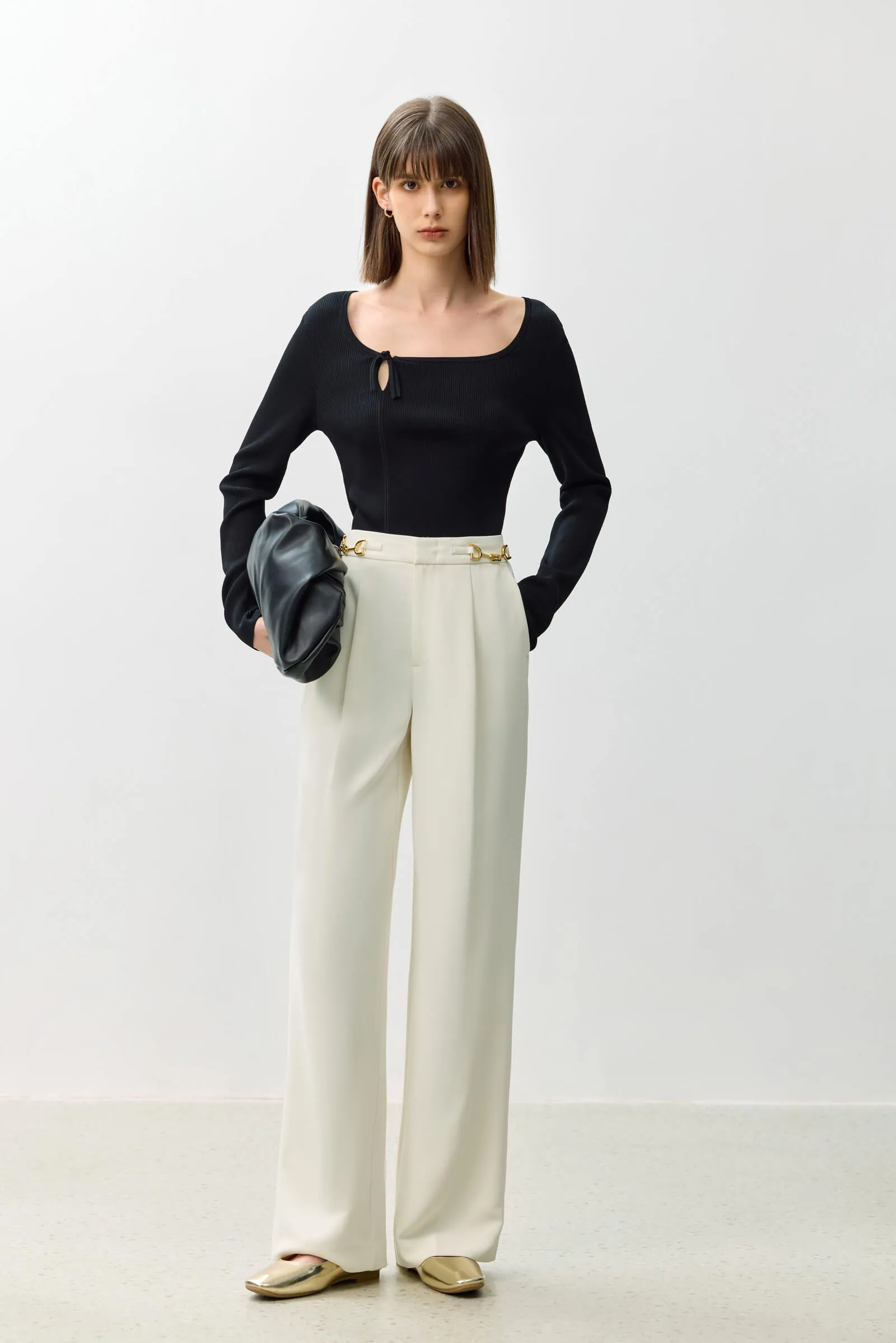 LILY Chic High-Waisted Pants