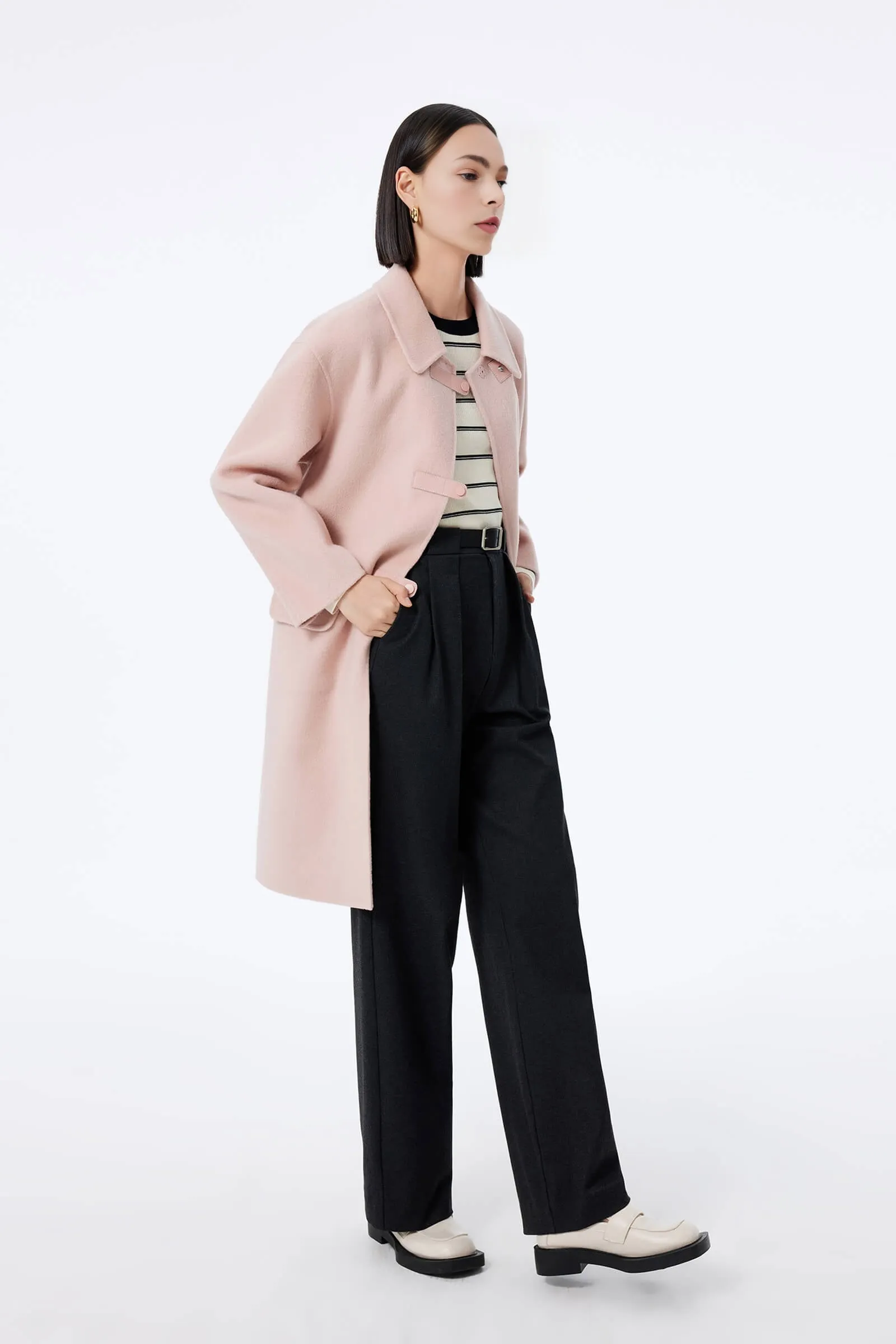 LILY Commuter Straight-Leg Suit Pants