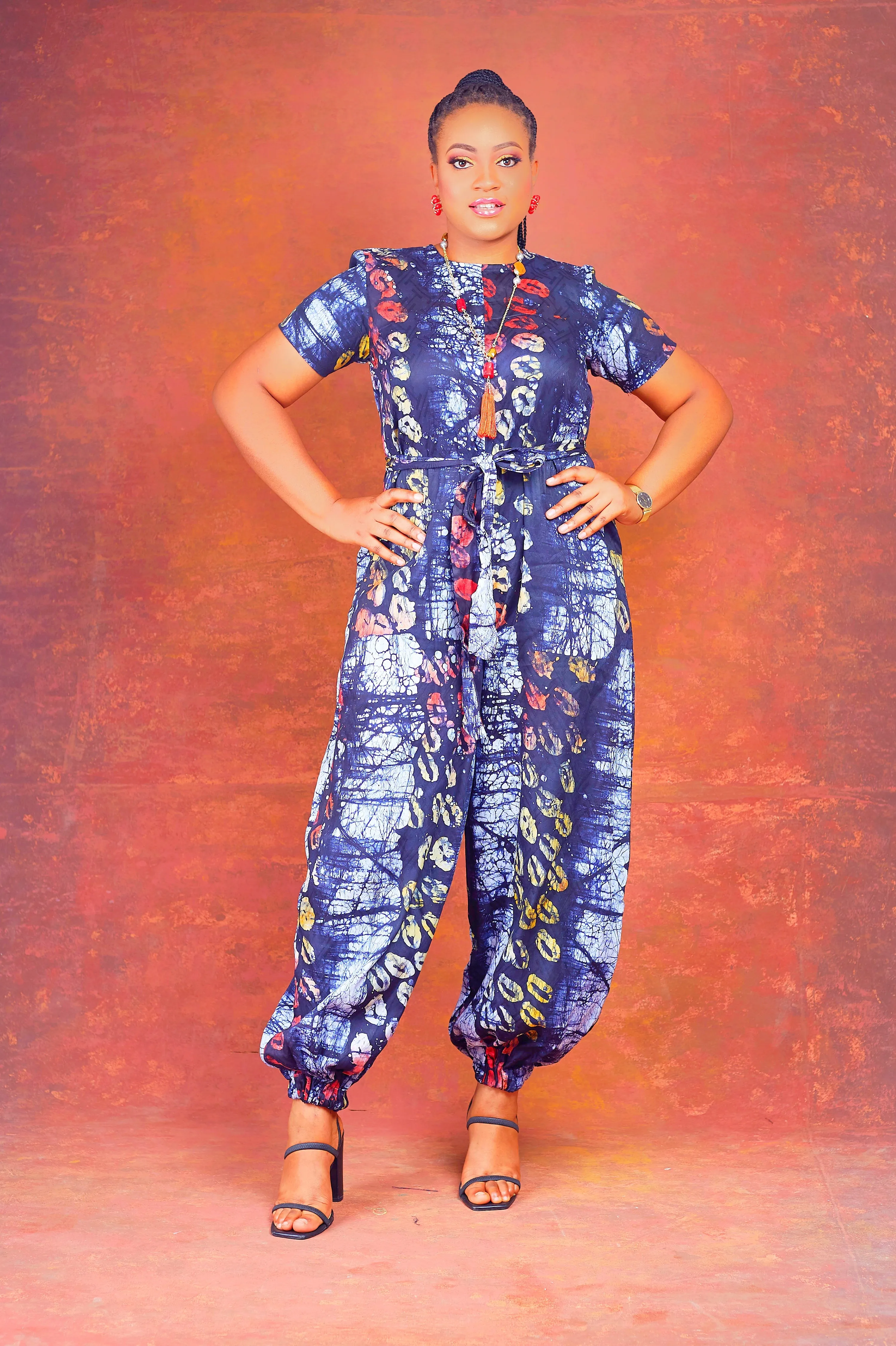 Lizzy Adire jumpsuit