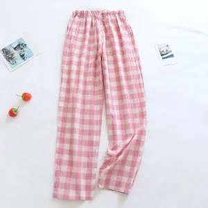 Loose Cotton High Waist Sleeping Large Size Four Seasons Homewear Comfortable Pants