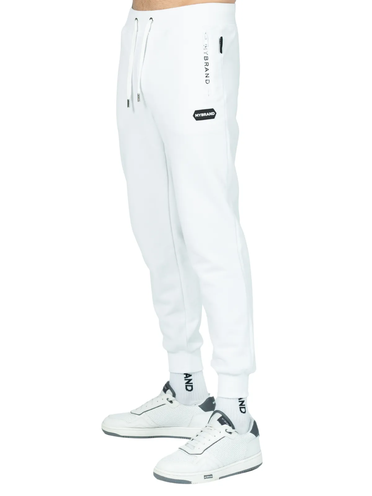 MB HEXAGON PATCH JOGGINGPAN | WHITE