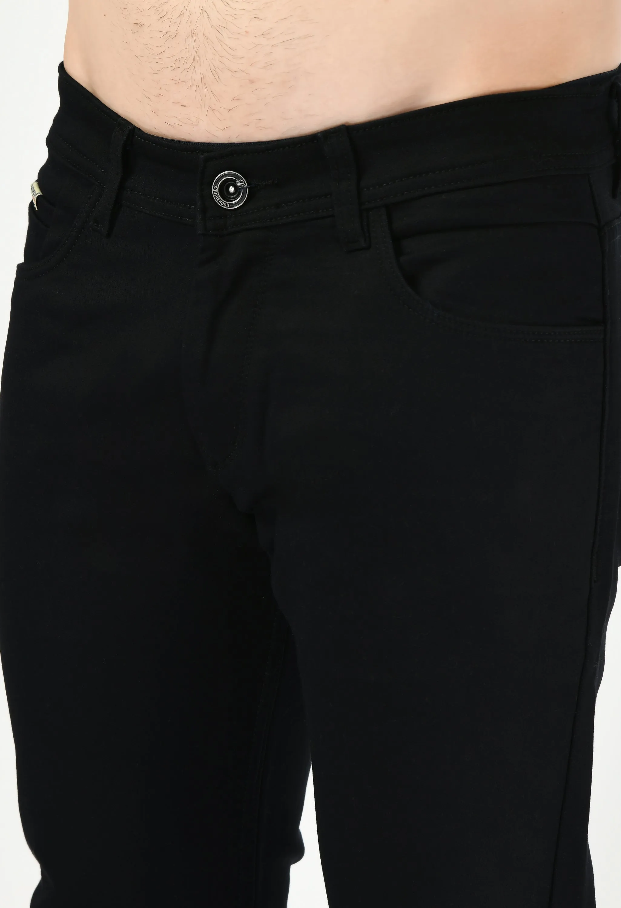 Navy Blue Premium Cotton Casual Pant