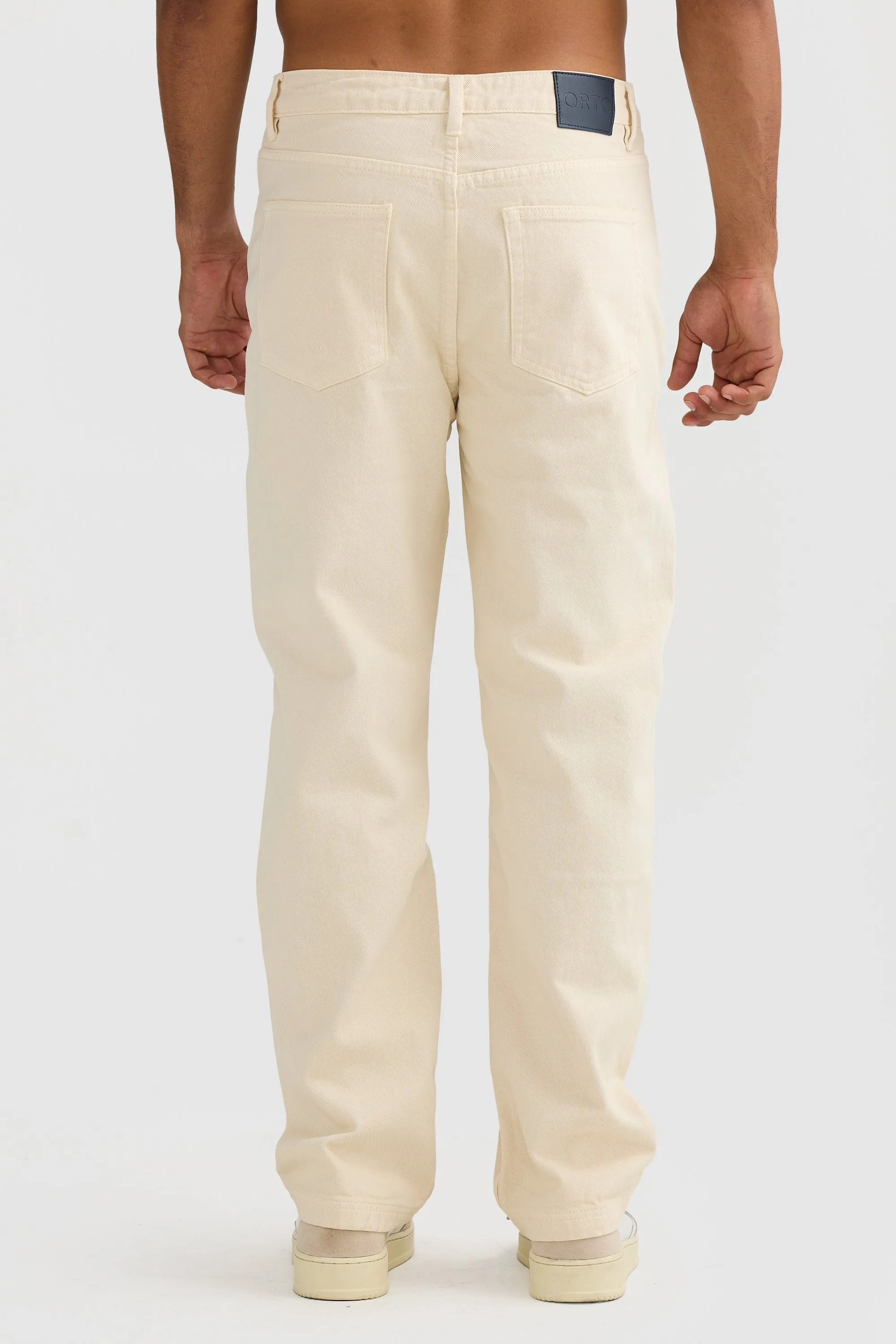 Relaxed Twill Pants Stone