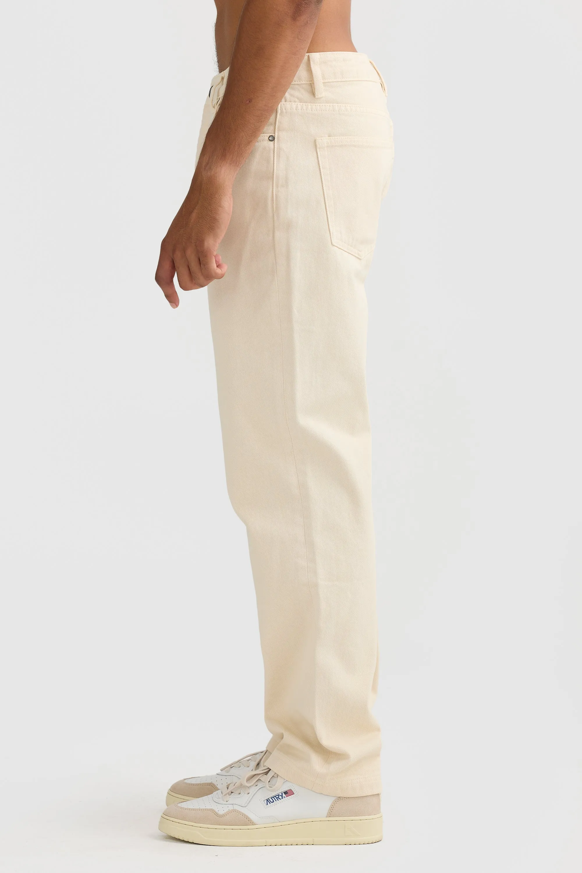 Relaxed Twill Pants Stone