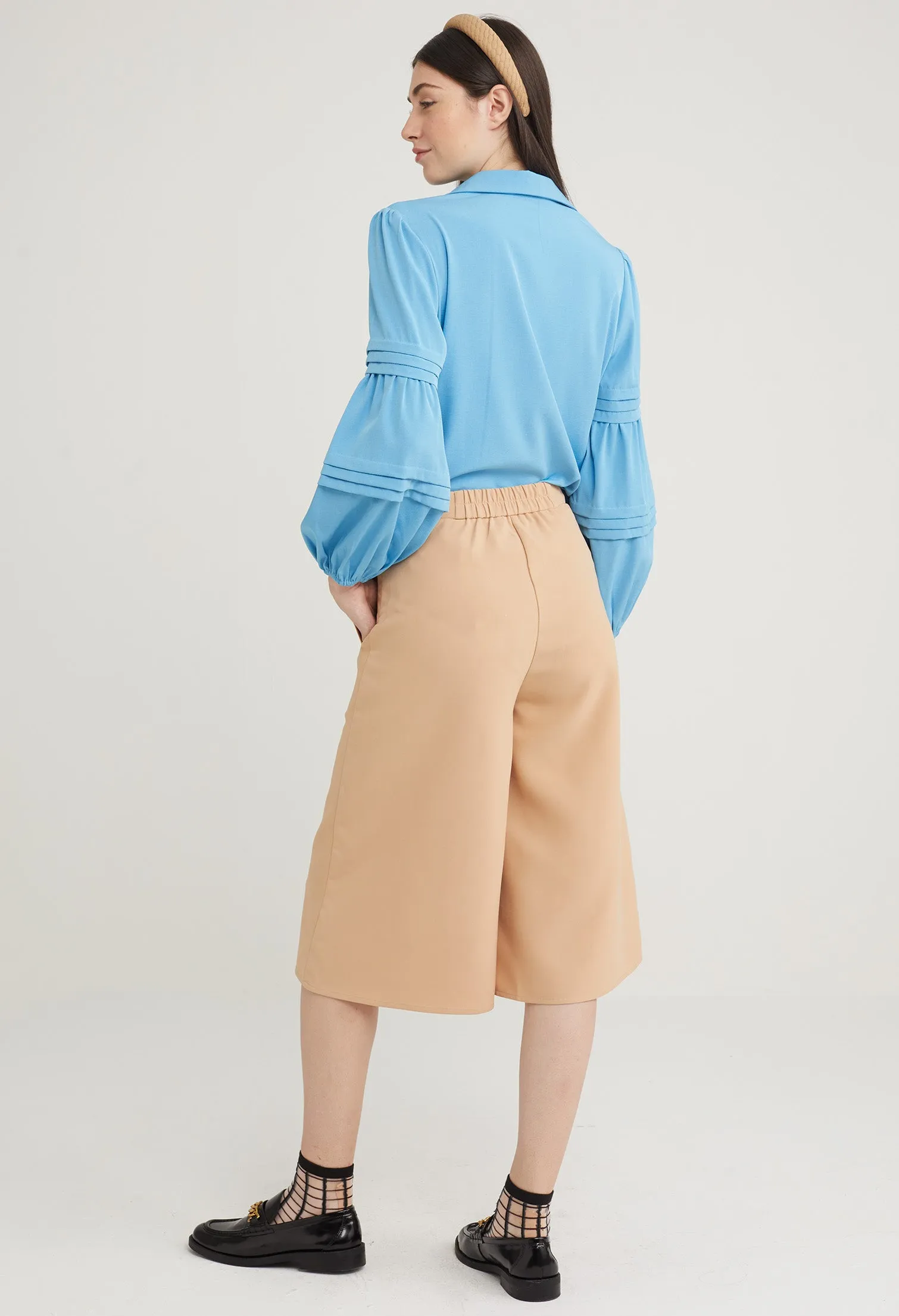 Relaxed Wide Leg Pants