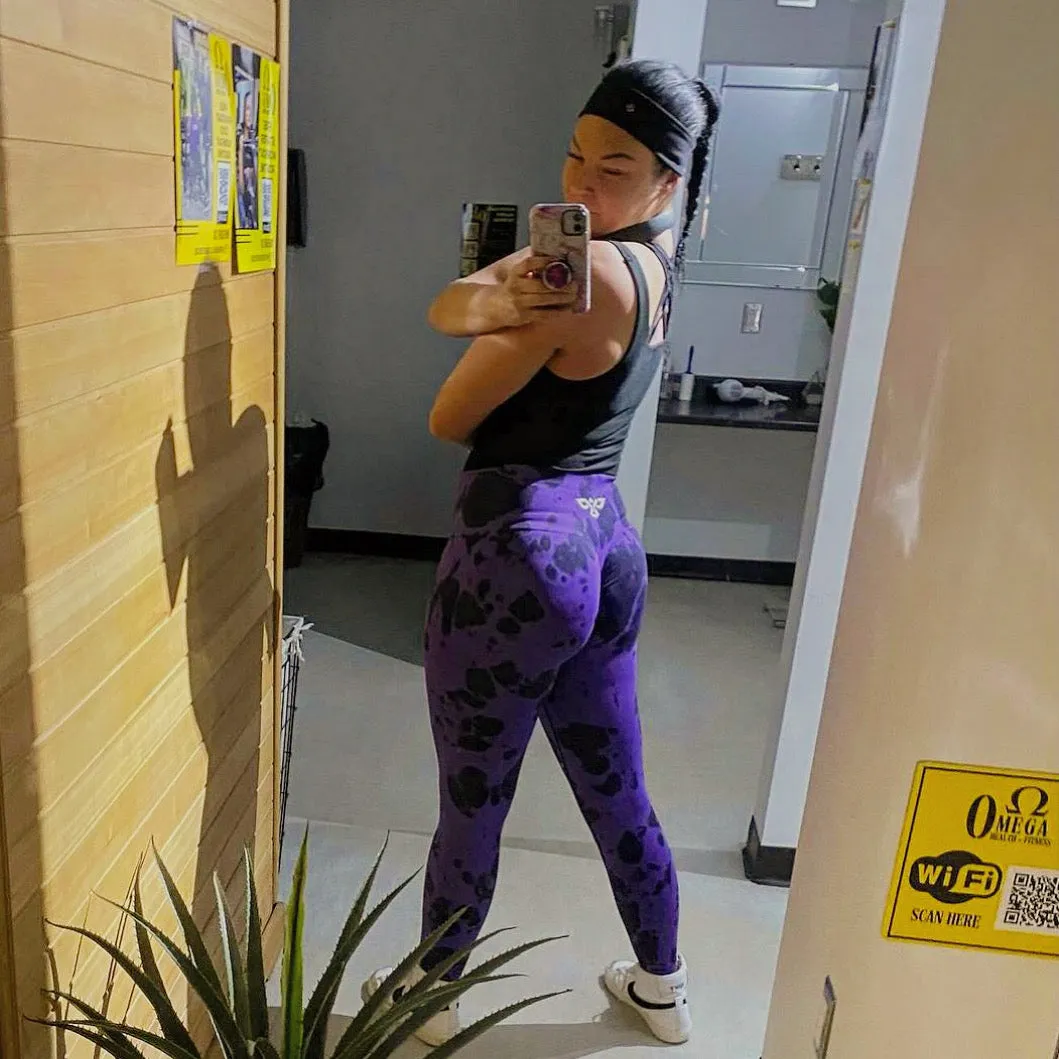 Rorschach Scrunch Butt leggings