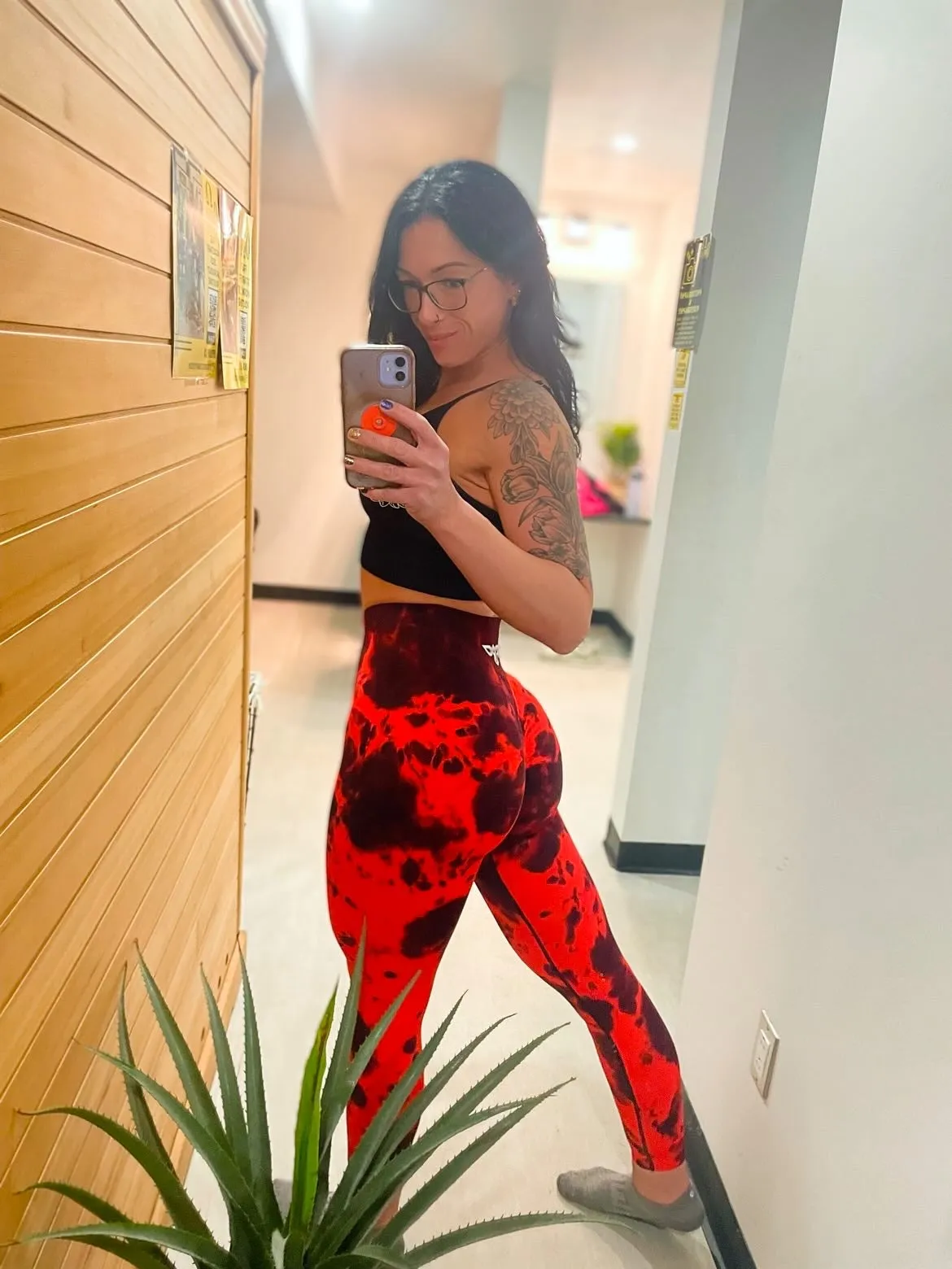 Rorschach Scrunch Butt leggings