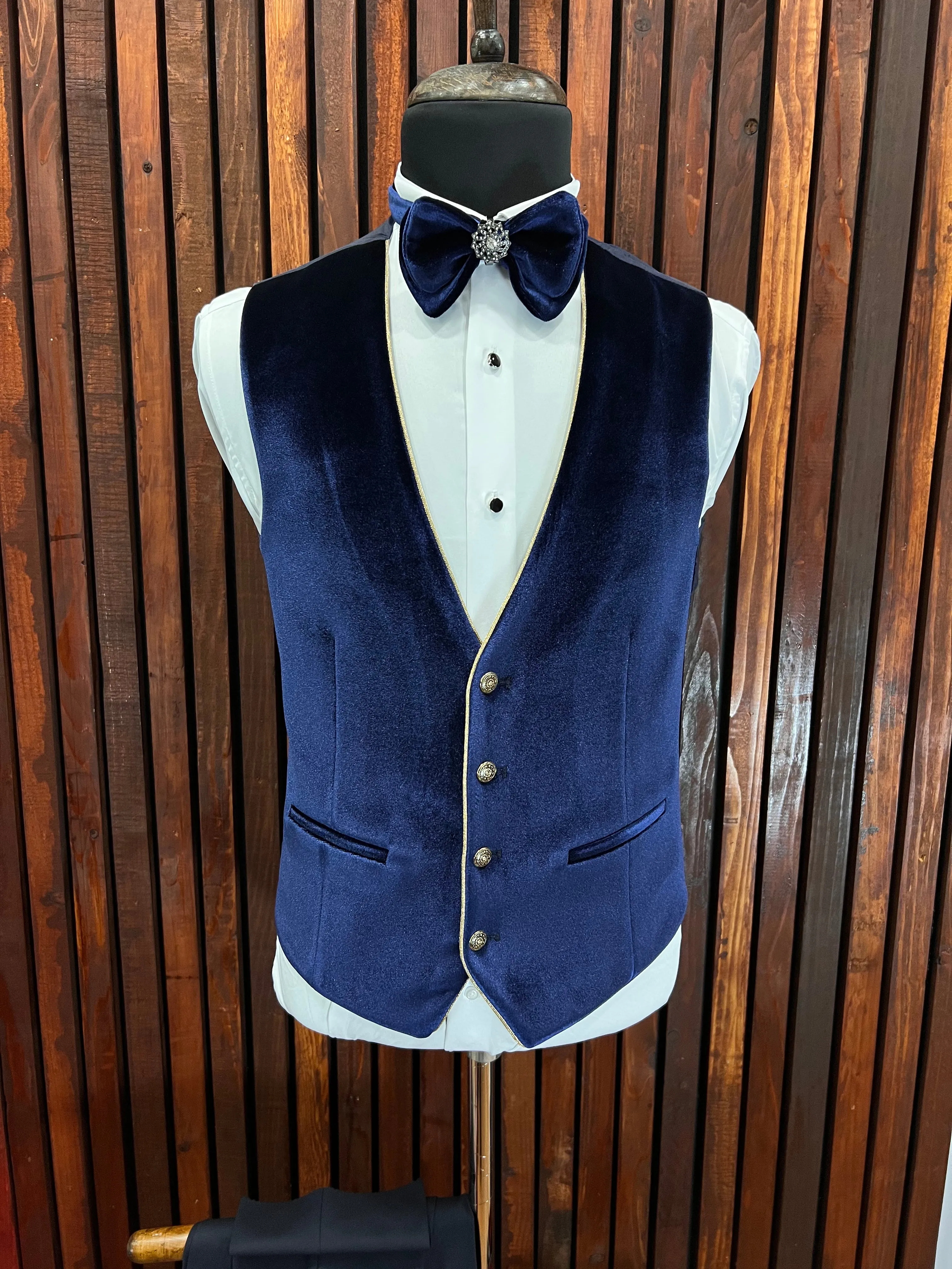 Royal Blue Velvet Wedding, Special event Tuxedo