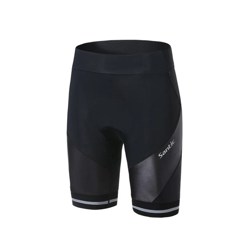 Santic Latte Black Men Padded Cycling Shorts