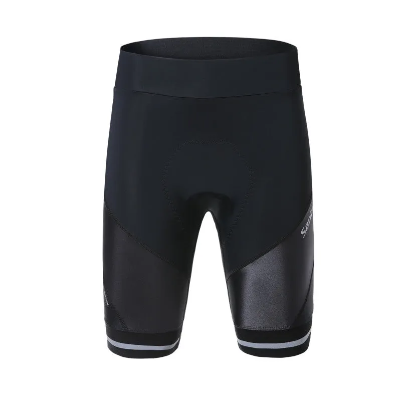 Santic Latte Black Men Padded Cycling Shorts