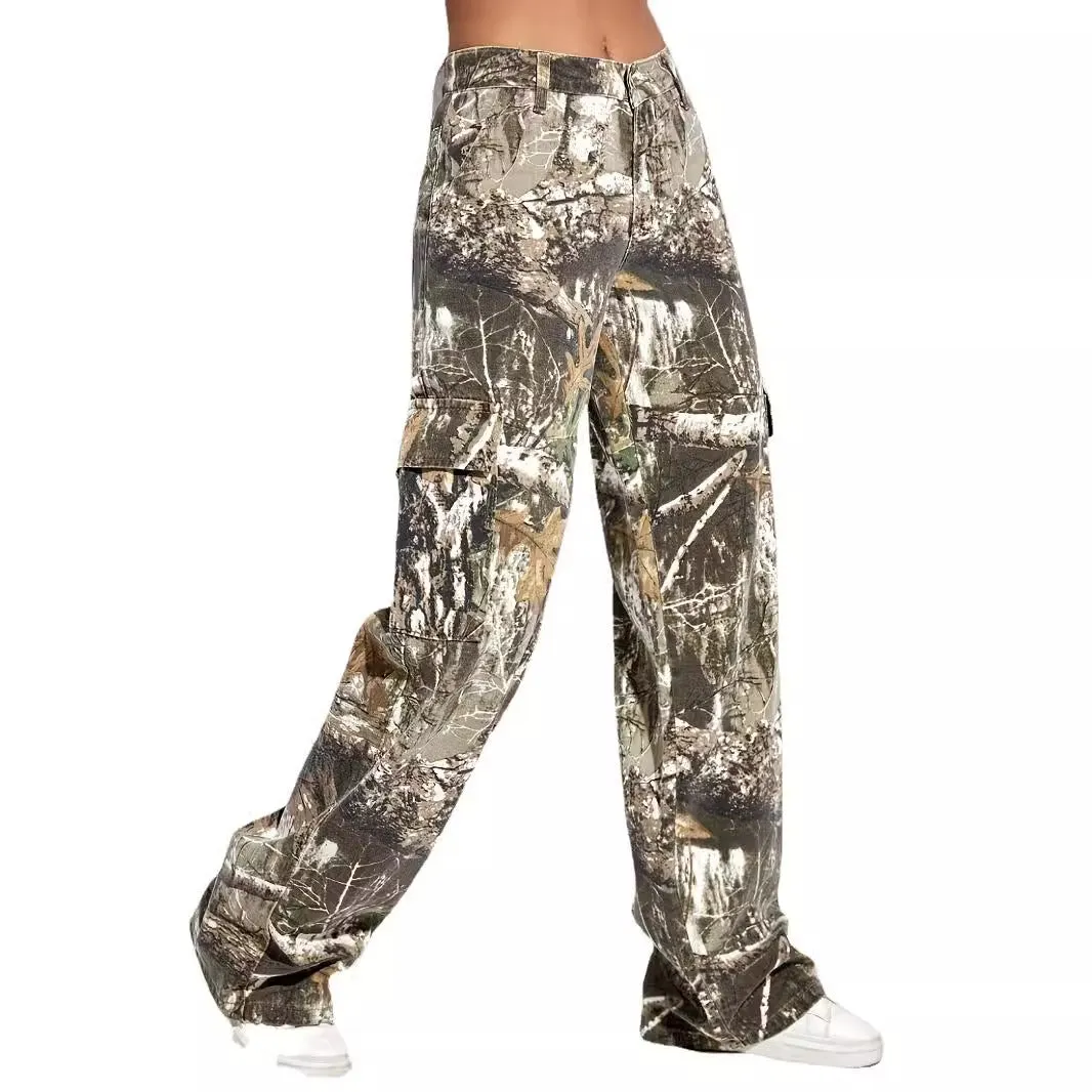 SheCurve® Women's camouflage overalls