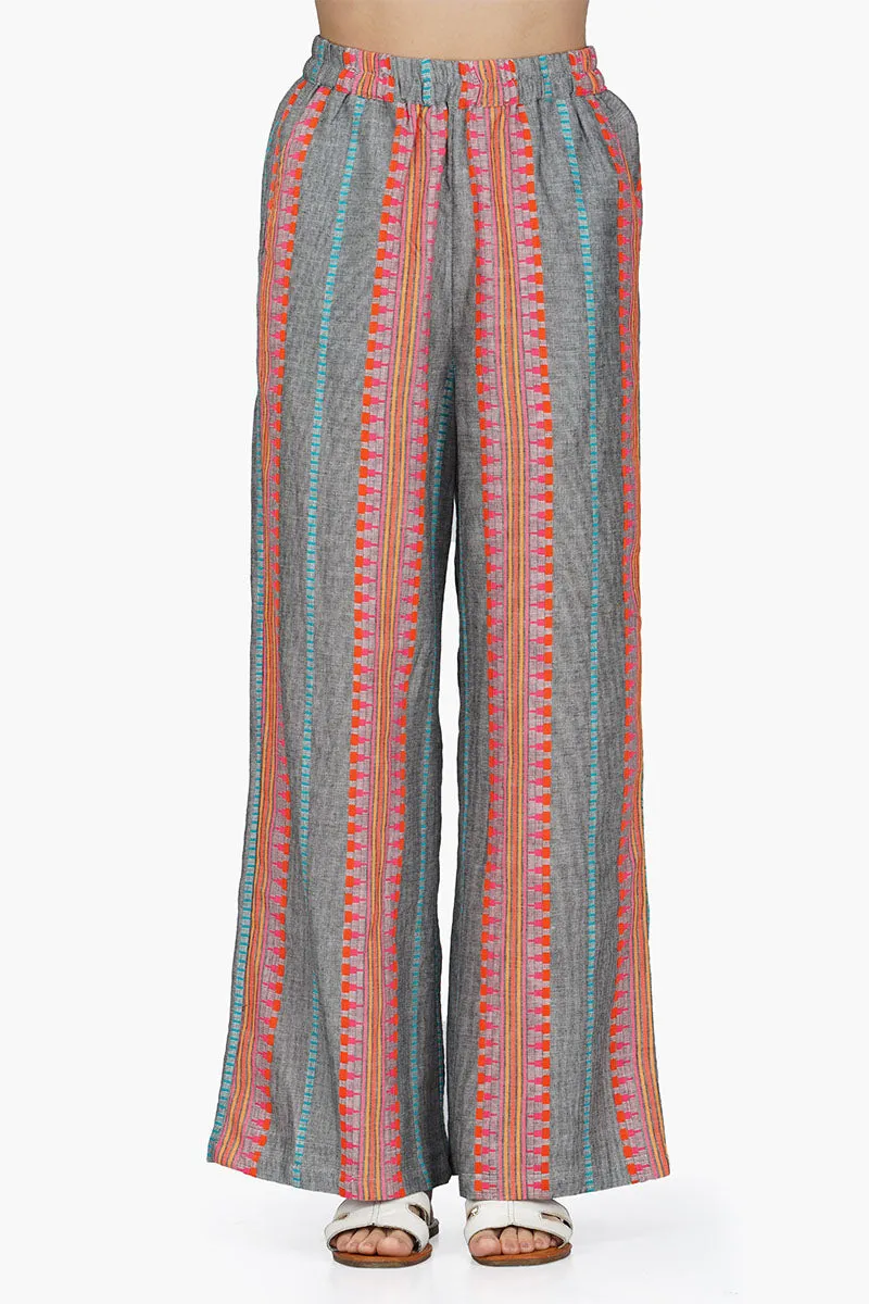 Starlette Yarn Dyed Stripe Pants