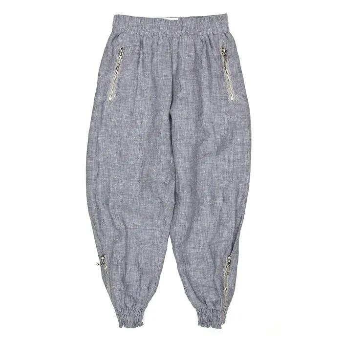 Sudo Belle Relaxed Linen Pant - Slate