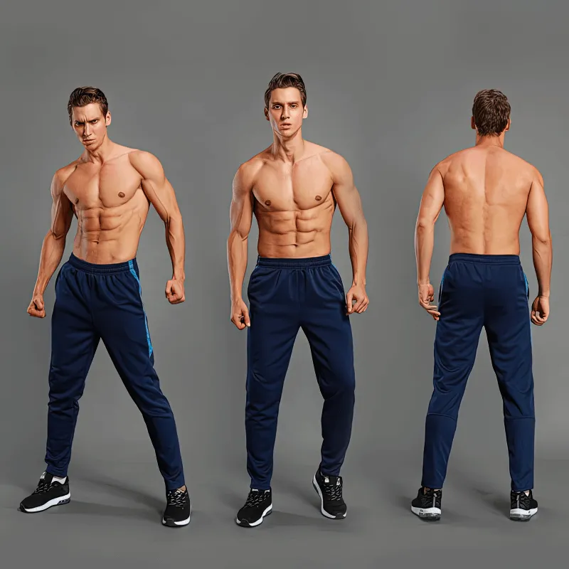 Training Breathable Elastic Men's Running Pants - SF1356