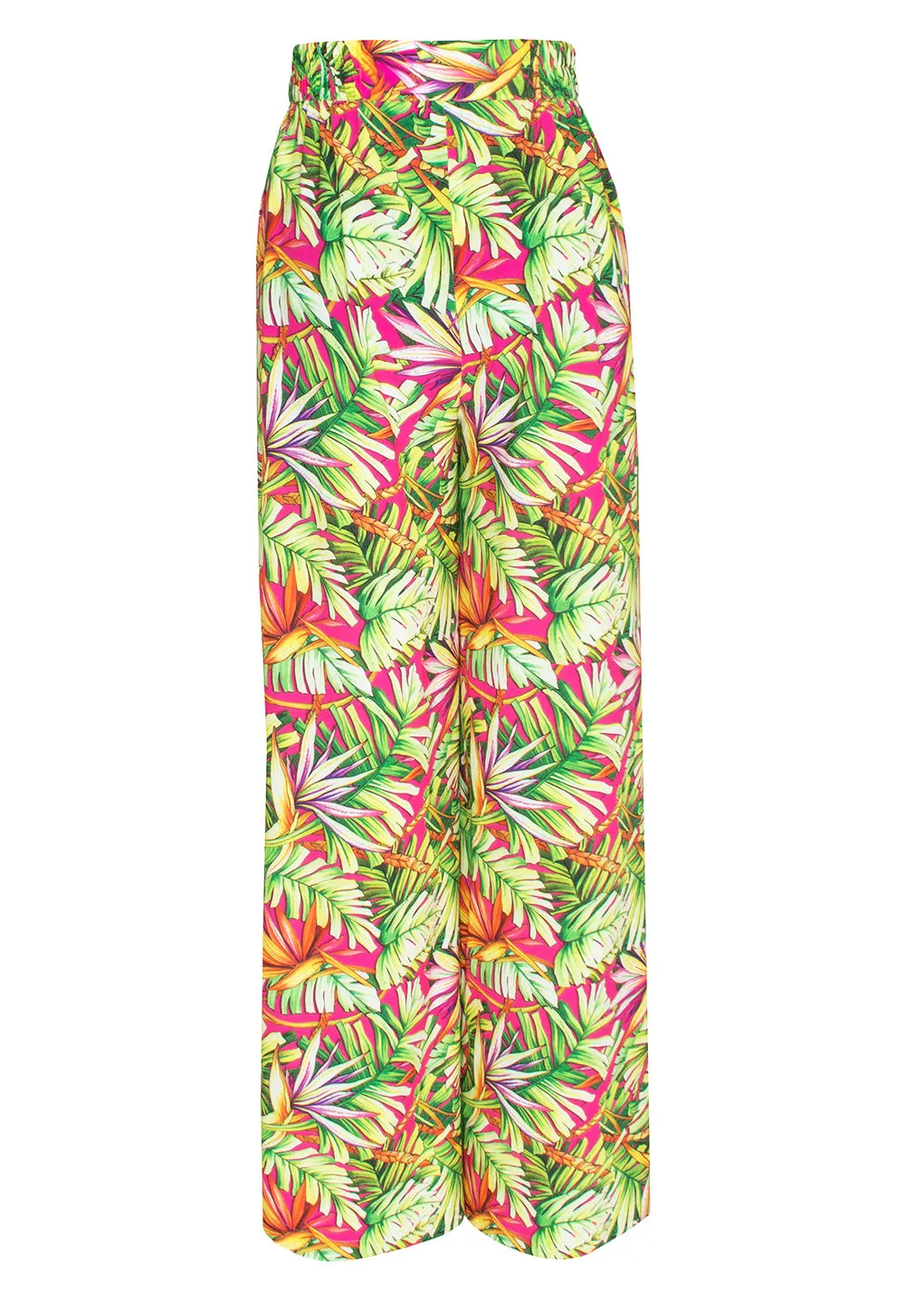 Tropics - Jungle Paradise Pants (Neon Green)