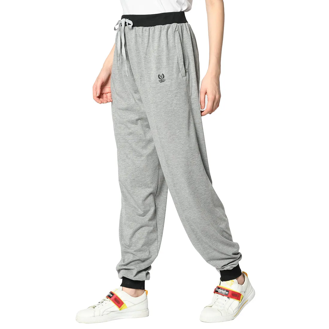 Vimal Jonney Grey Trackpant For Women's