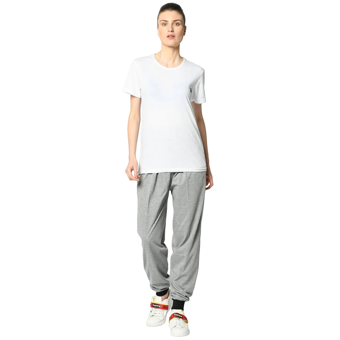 Vimal Jonney Grey Trackpant For Women's