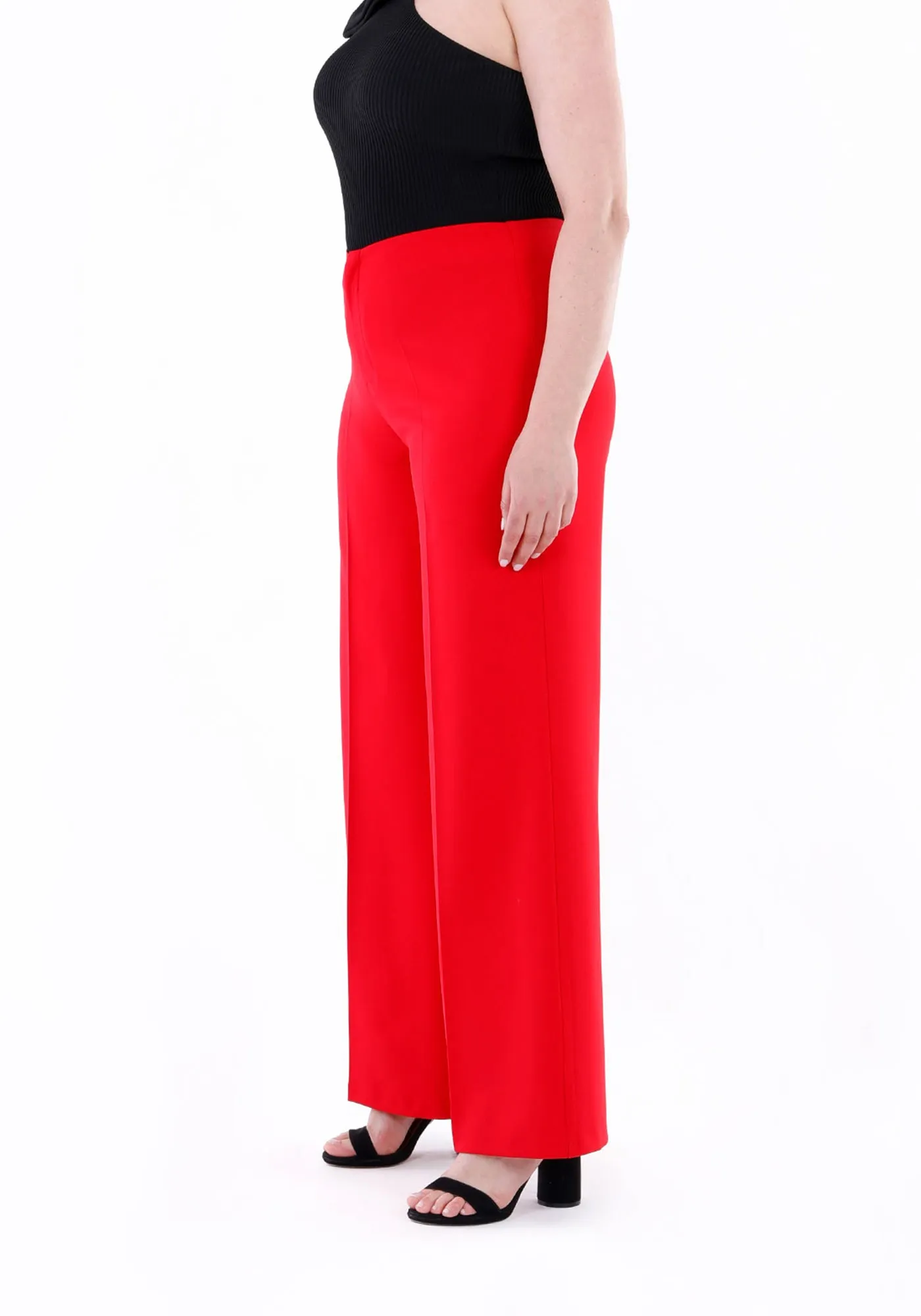 Wide Leg Pants - Regular & Plus Size Flare Trousers