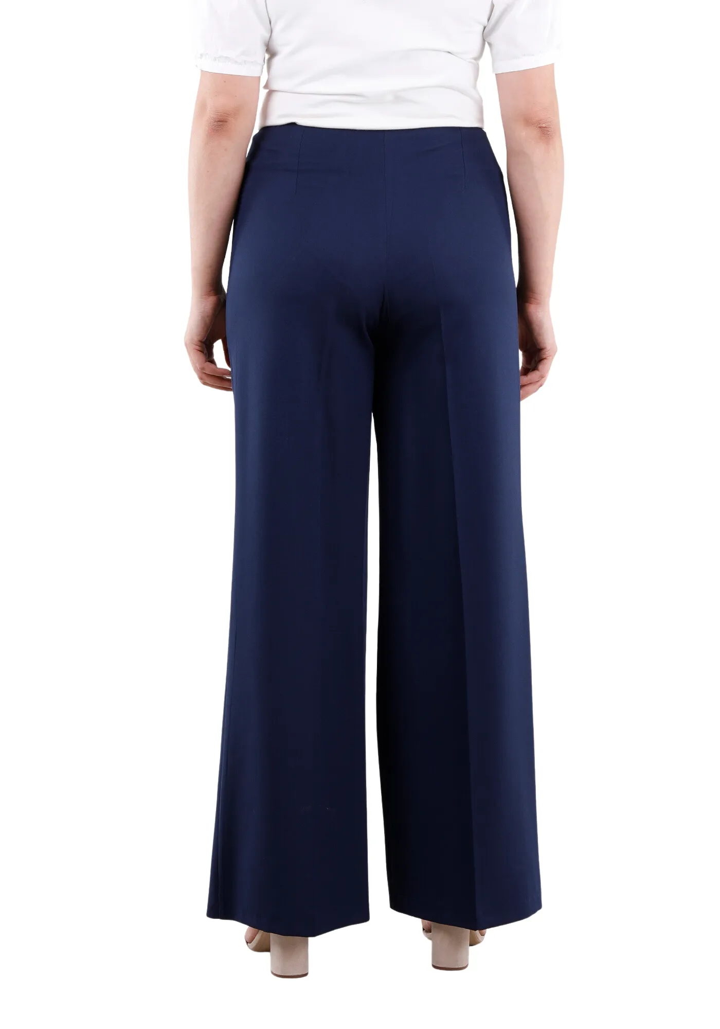 Wide Leg Pants - Regular & Plus Size Flare Trousers