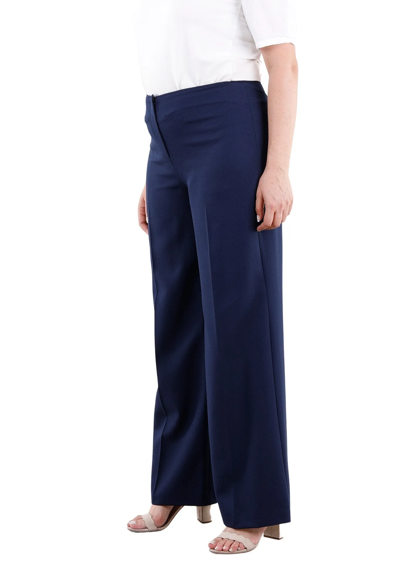 Wide Leg Pants - Regular & Plus Size Flare Trousers