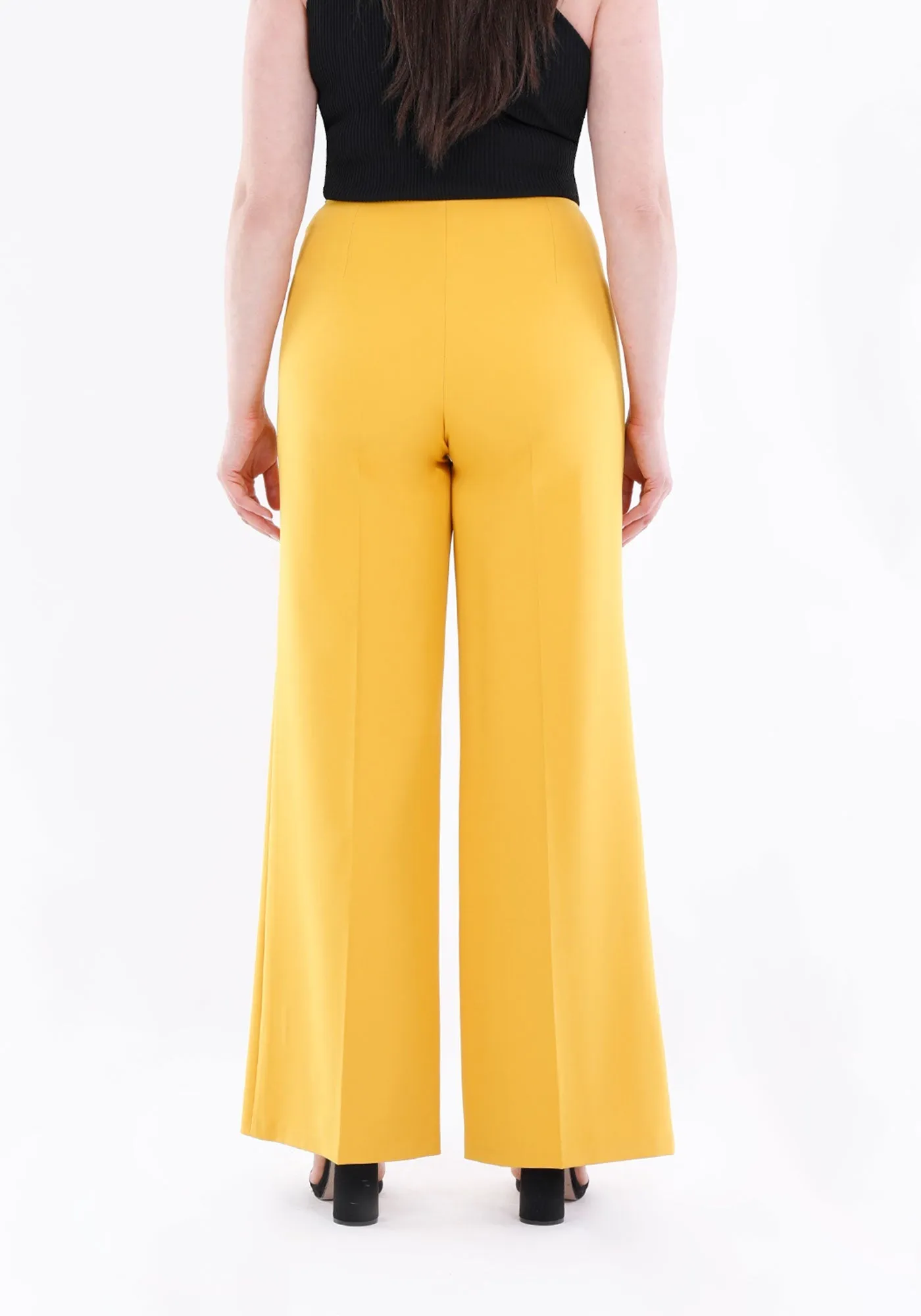 Wide Leg Pants - Regular & Plus Size Flare Trousers