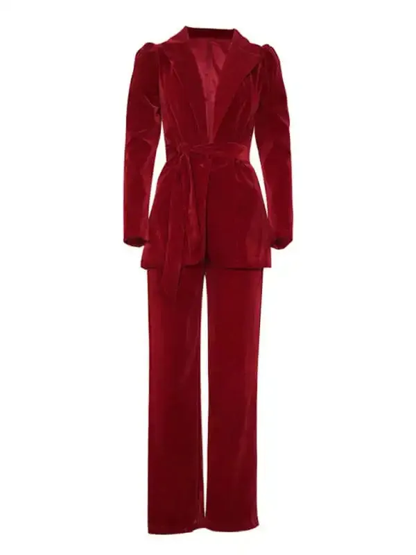 Women’s fashionable temperament lapel suit