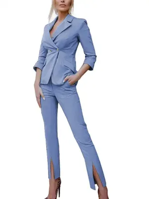 Women’s fashionable temperament lapel suit