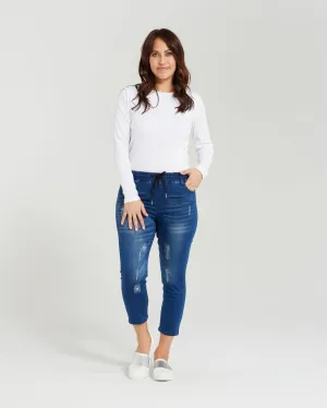 Zafina Frankie Pant - Denim