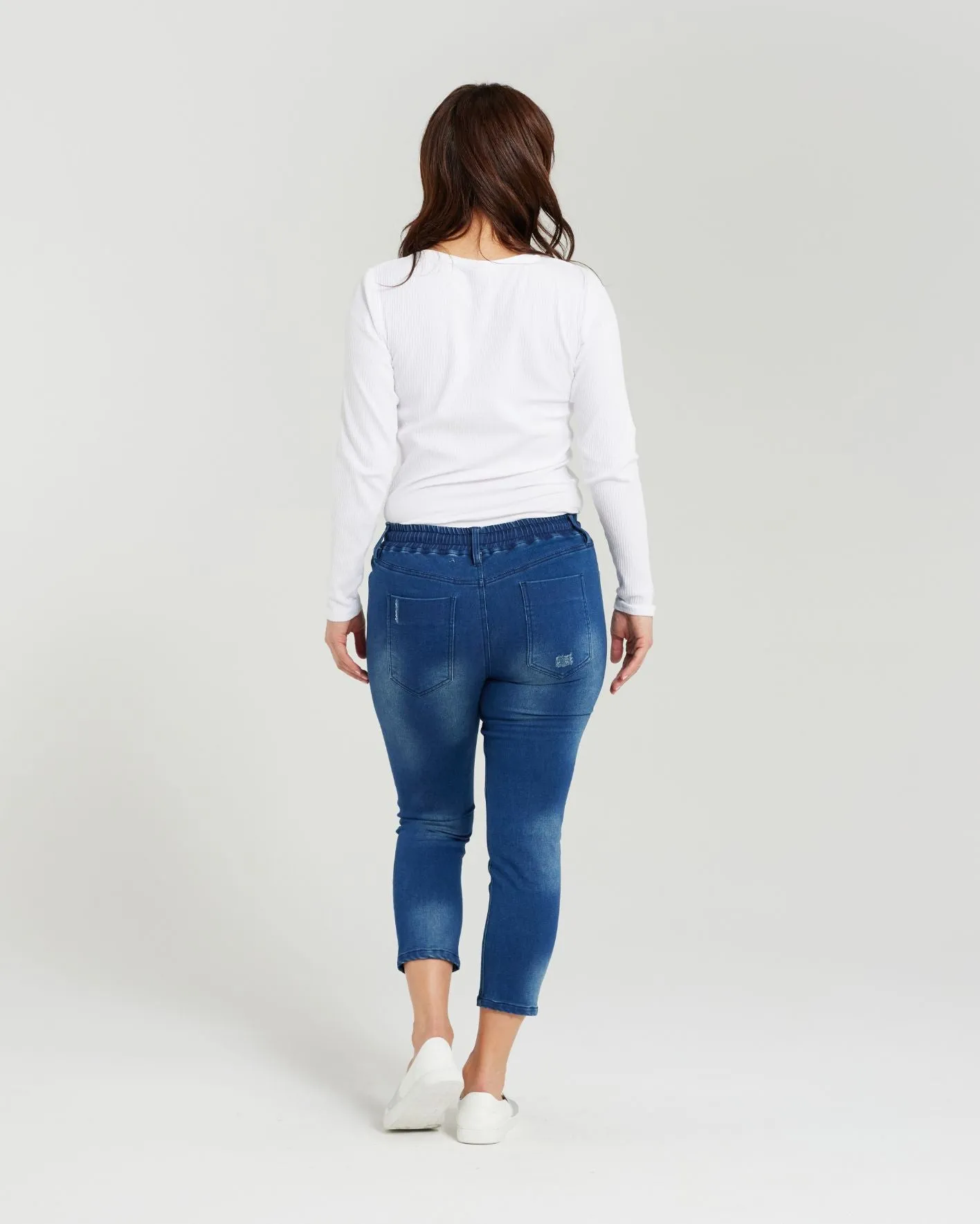 Zafina Frankie Pant - Denim