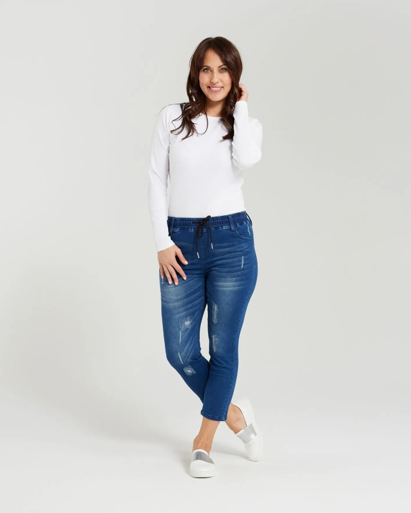 Zafina Frankie Pant - Denim